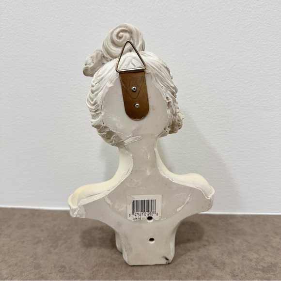 Vintage Lady/Woman Bust Sculpture Statue Figurine Resin Home Decor Art 9” - Picture 12 of 16